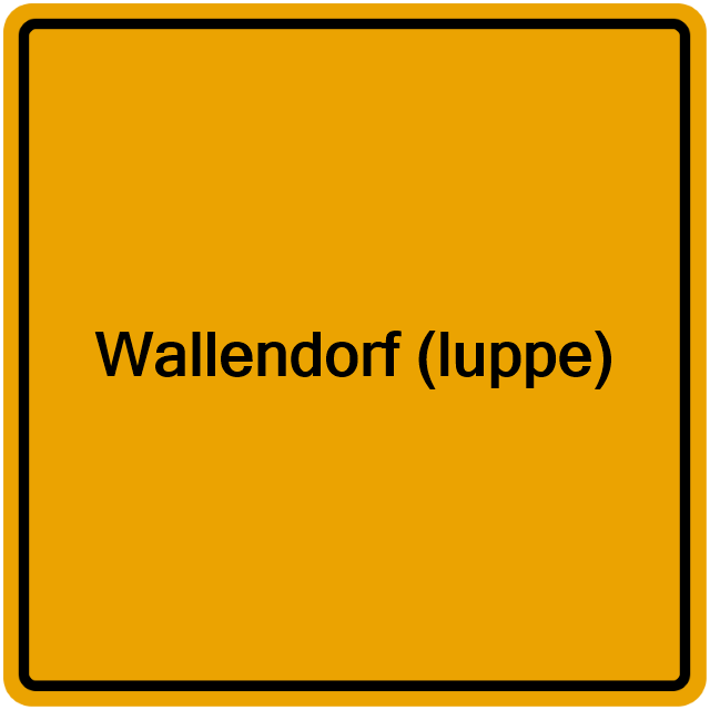 Einwohnermeldeamt24 Wallendorf (luppe)